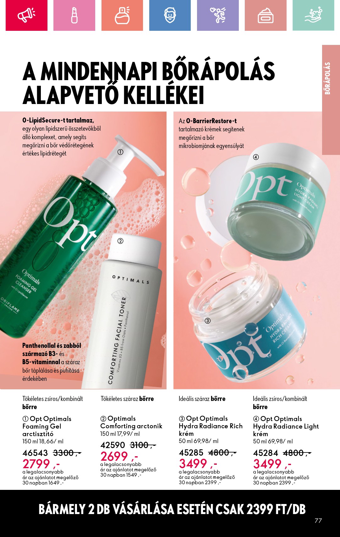 oriflame - Oriflame akciós újság, érvényes 08.17. - 09.06. - page: 77