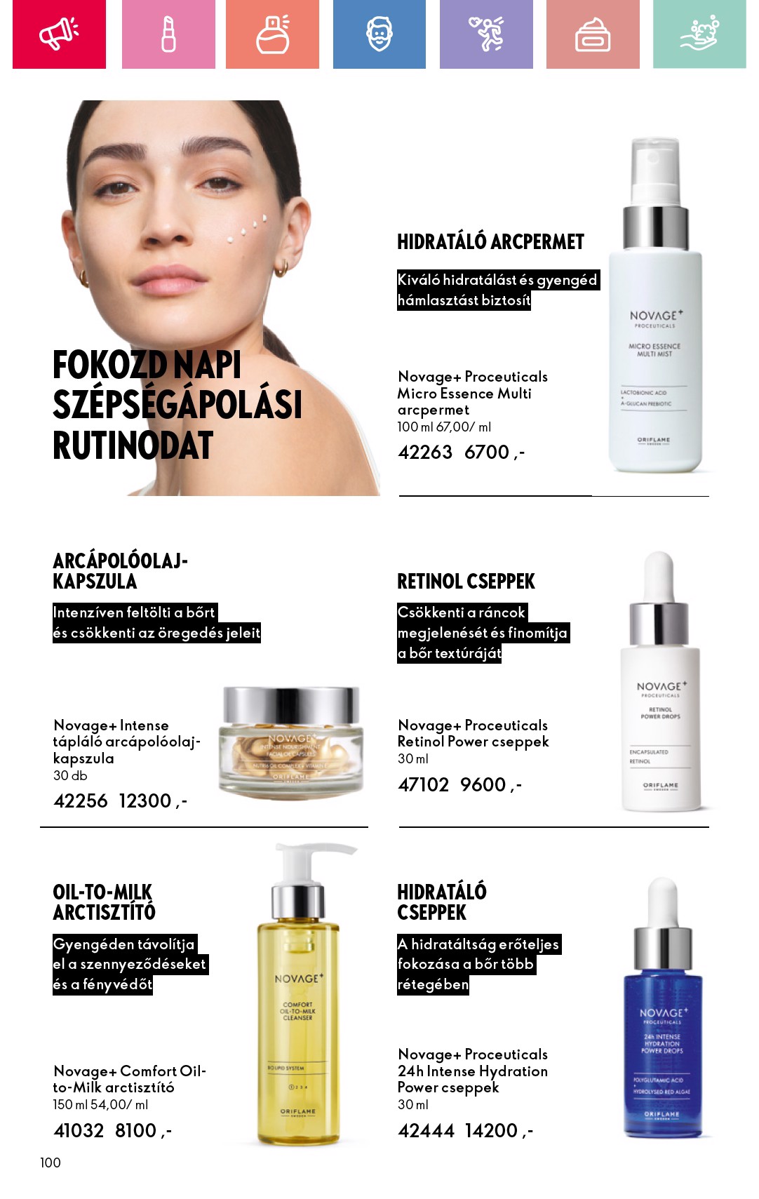 oriflame - Oriflame akciós újság, érvényes 08.17. - 09.06. - page: 100