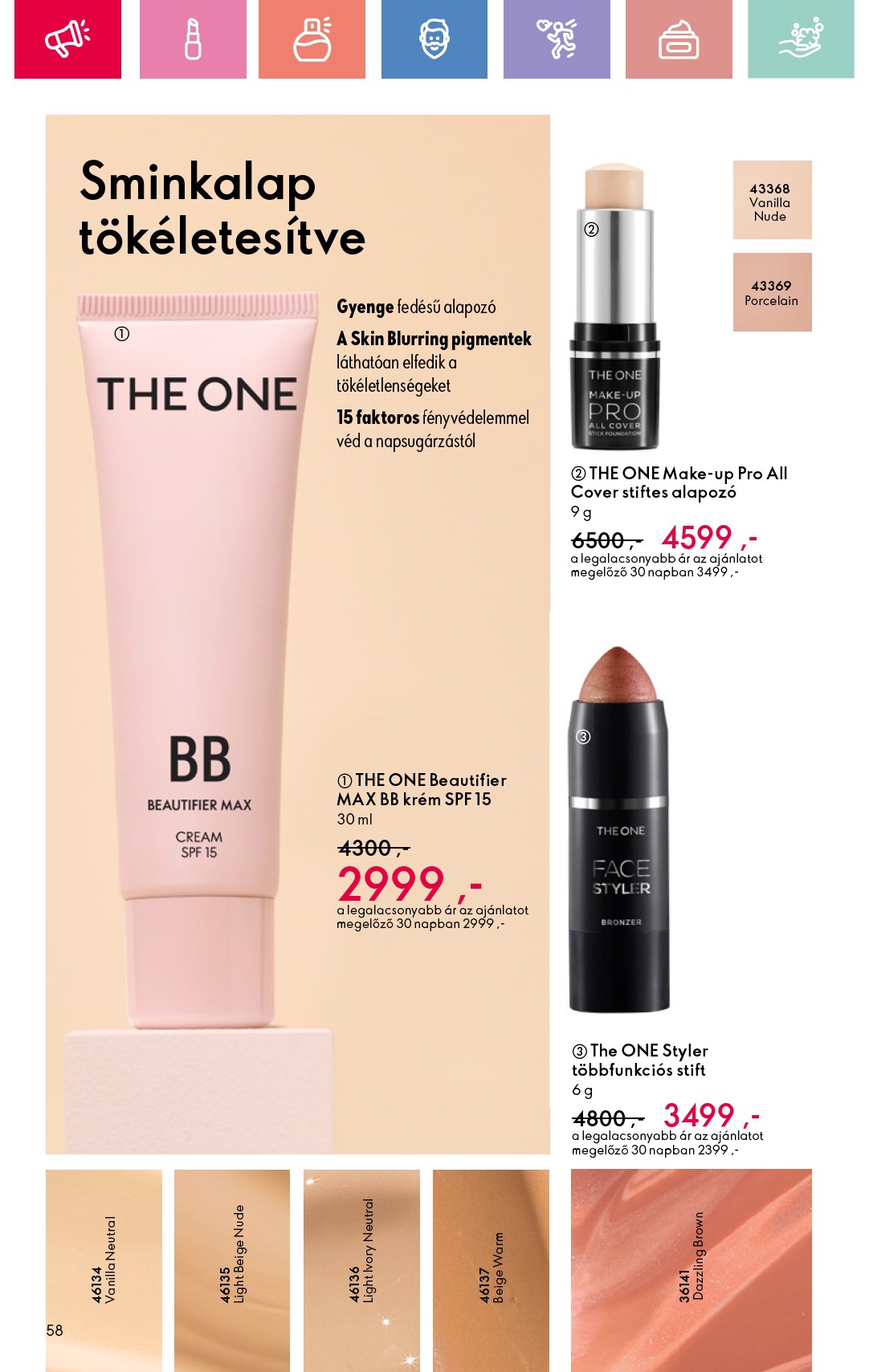 oriflame - Oriflame akciós újság, érvényes 08.17. - 09.06. - page: 58