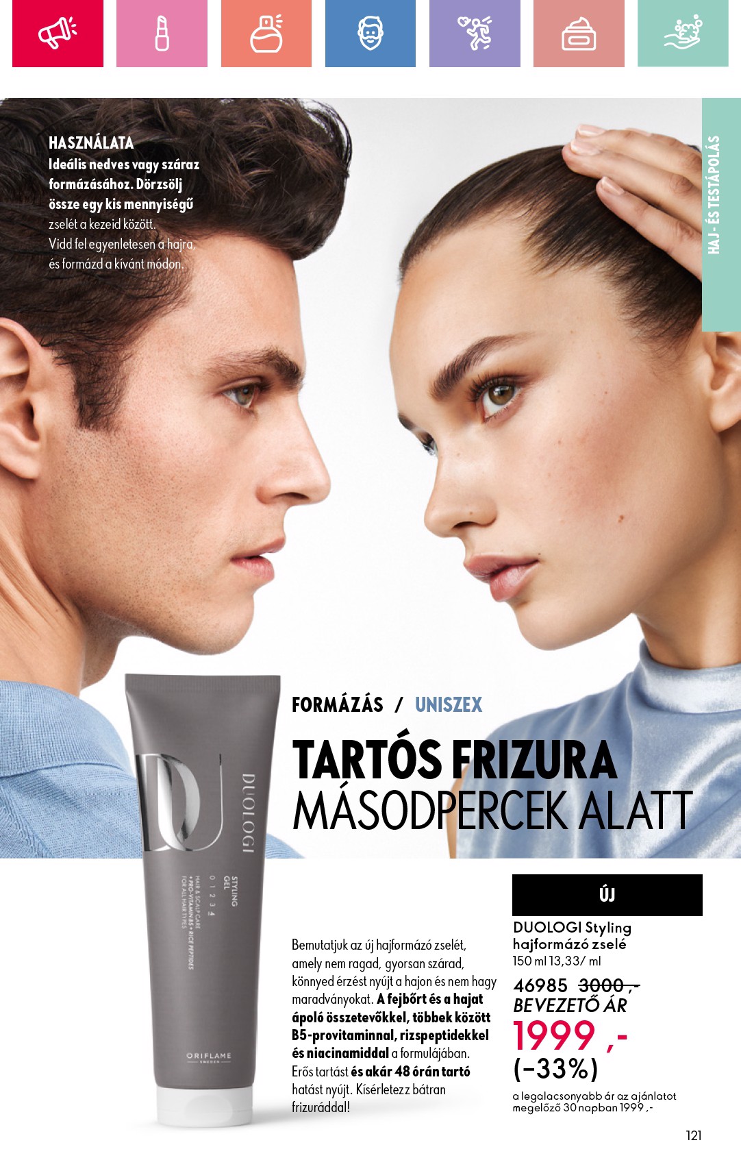 oriflame - Oriflame akciós újság, érvényes 08.17. - 09.06. - page: 121