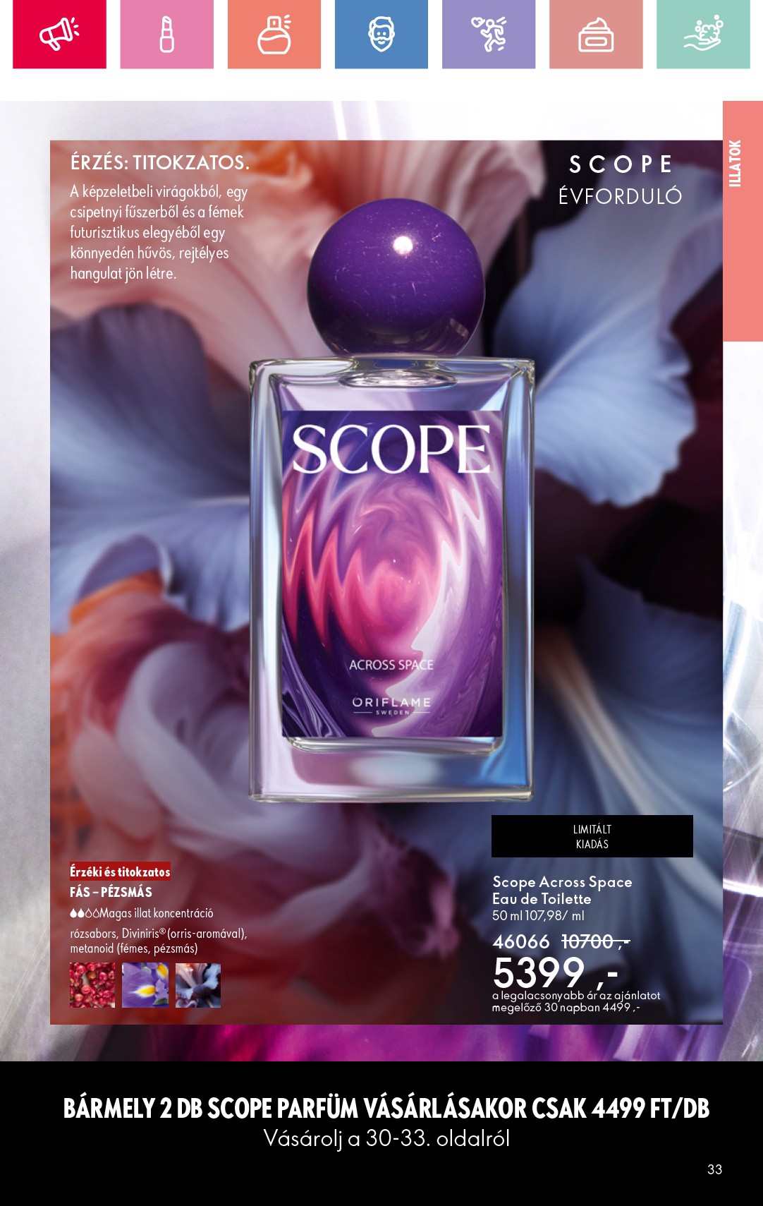 oriflame - Oriflame akciós újság, érvényes 08.17. - 09.06. - page: 33