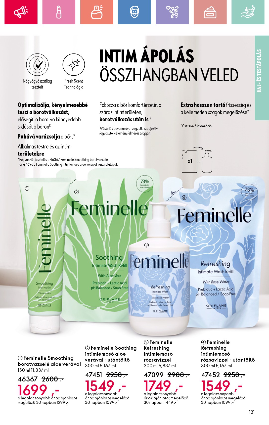 oriflame - Oriflame akciós újság, érvényes 08.17. - 09.06. - page: 131