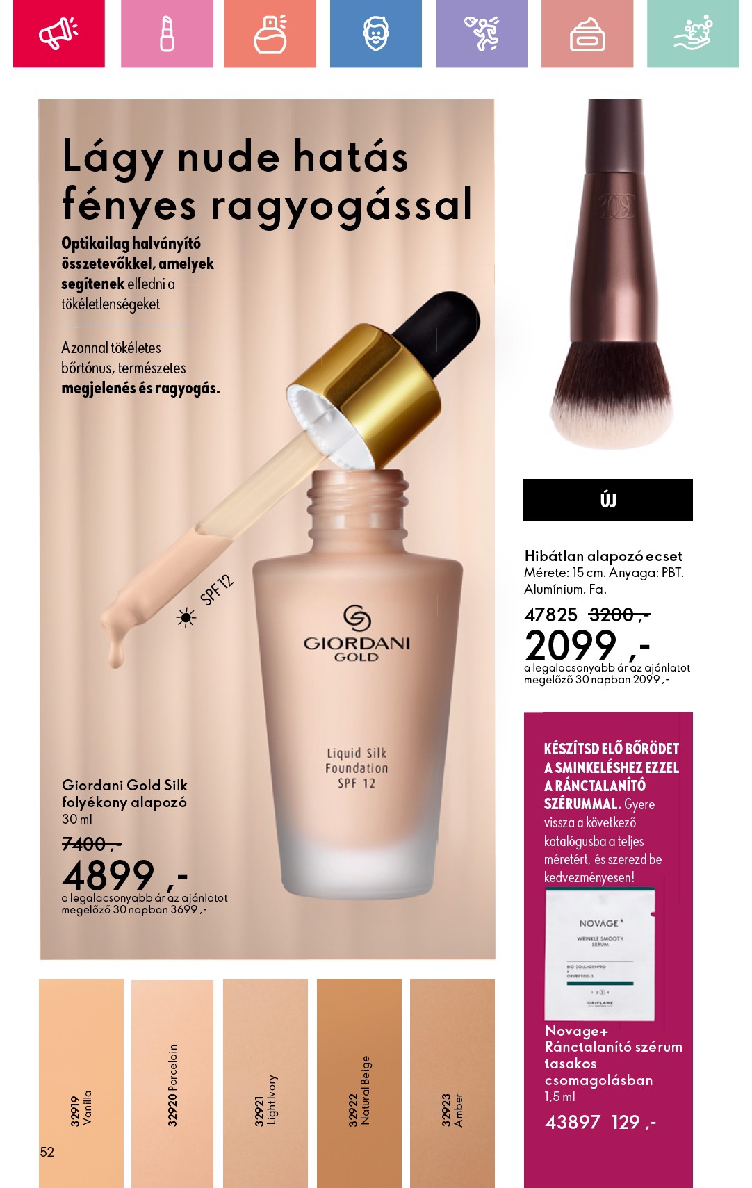 oriflame - Oriflame akciós újság, érvényes 08.17. - 09.06. - page: 52