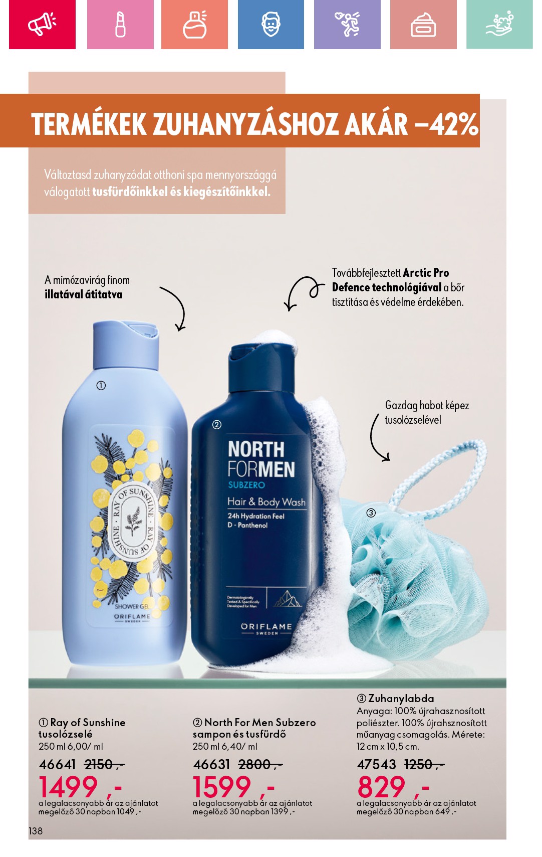oriflame - Oriflame akciós újság, érvényes 08.17. - 09.06. - page: 138