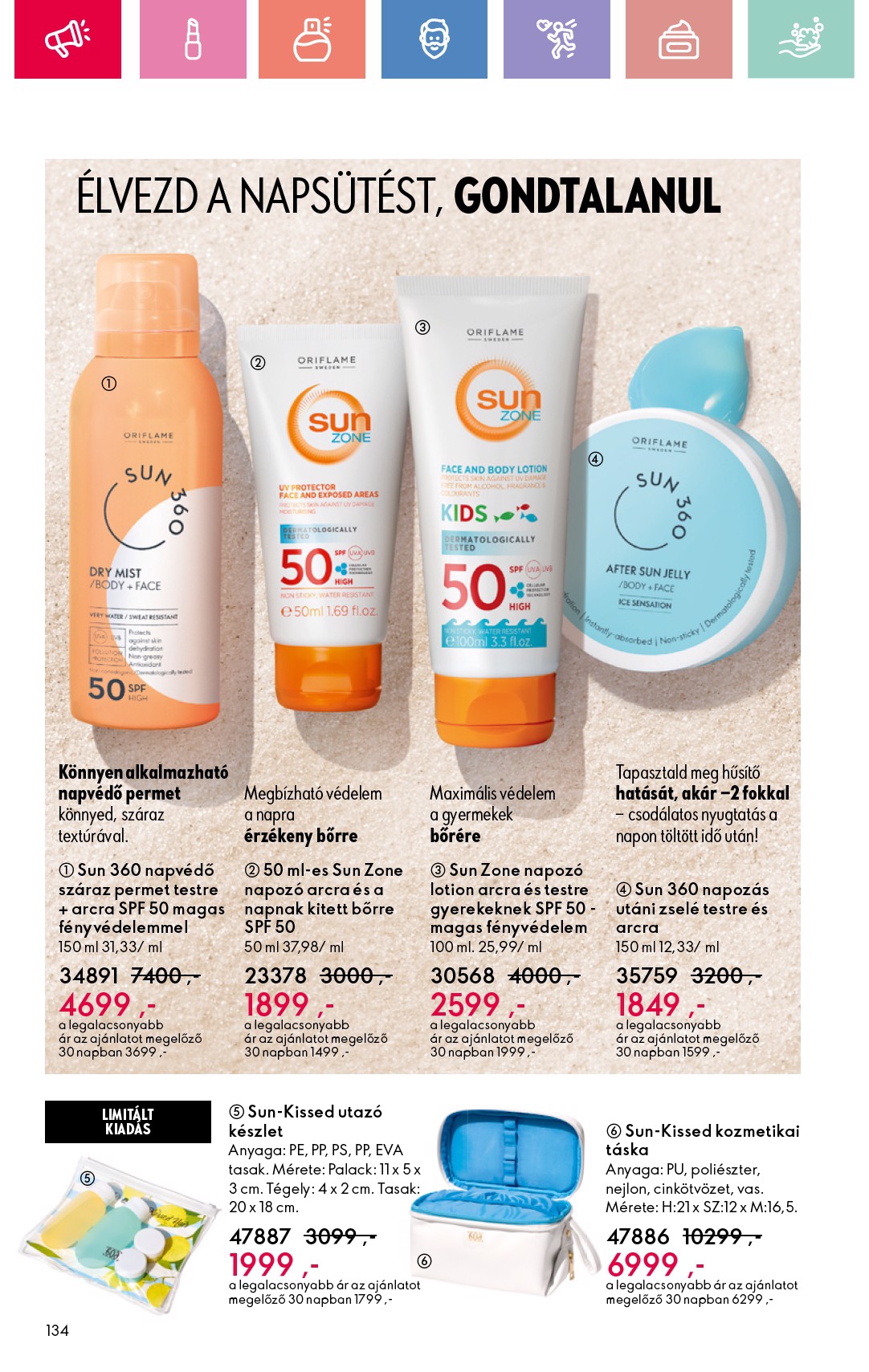 oriflame - Oriflame akciós újság, érvényes 08.17. - 09.06. - page: 134