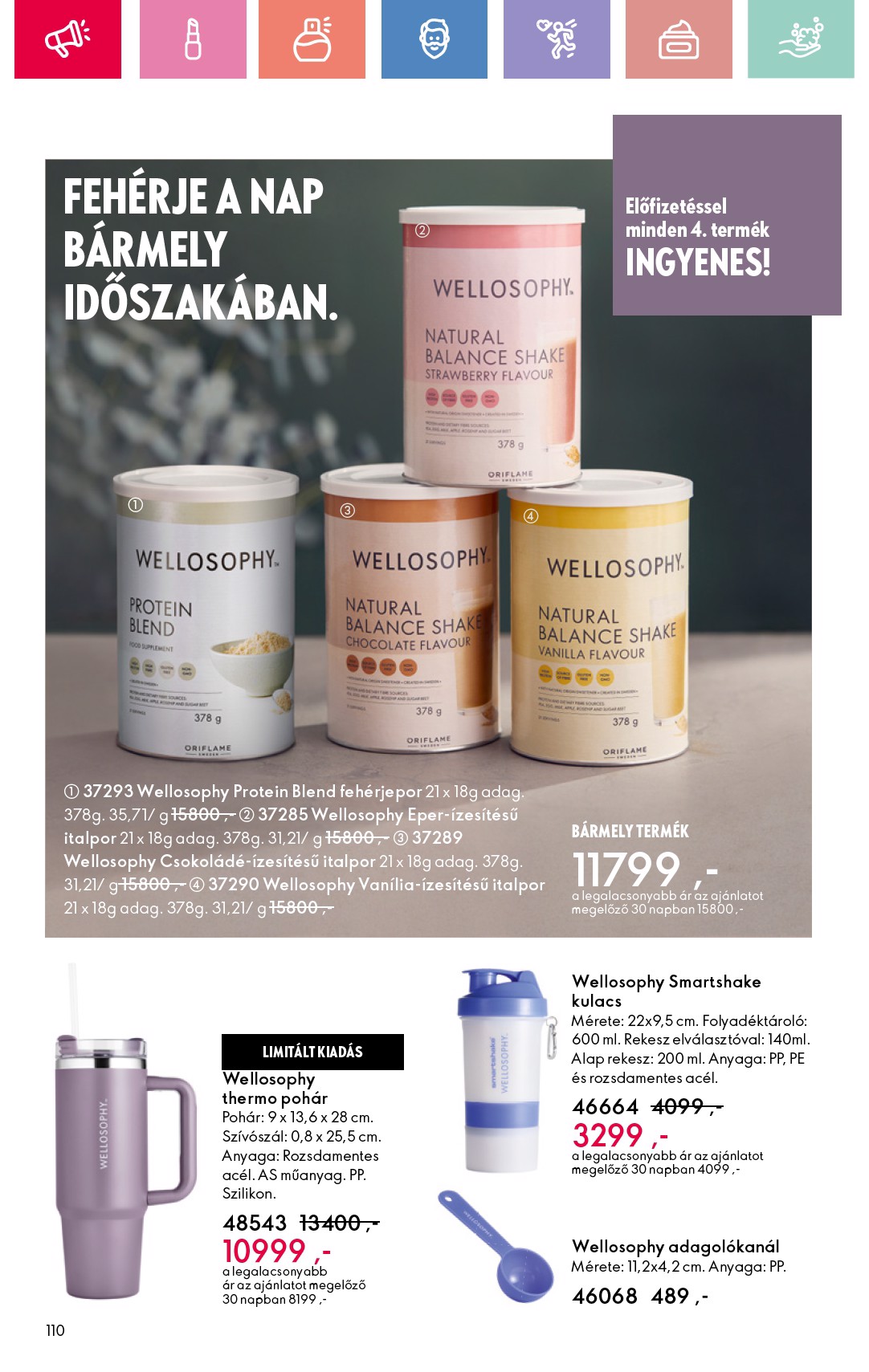 oriflame - Oriflame akciós újság, érvényes 08.17. - 09.06. - page: 110