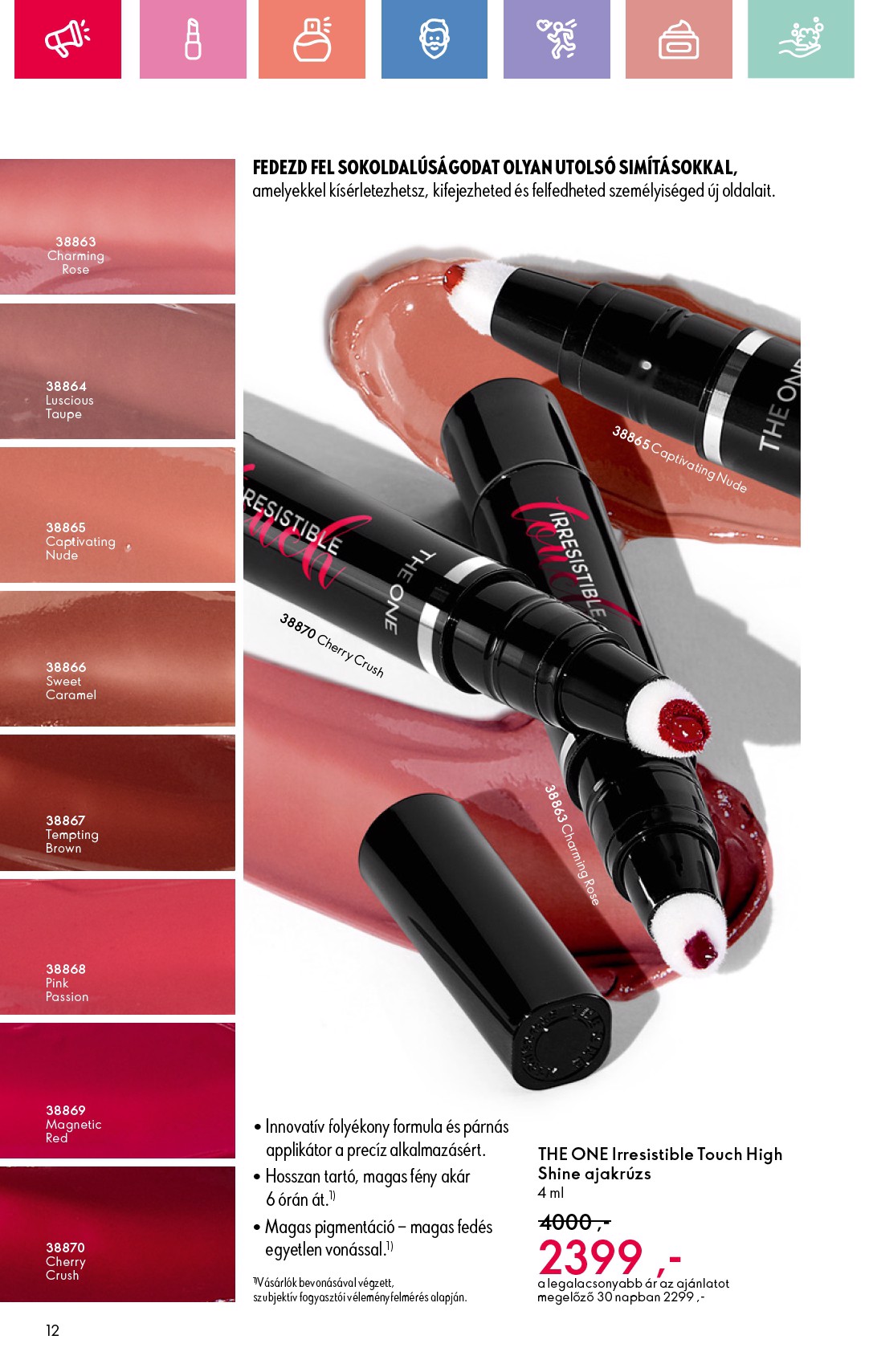 oriflame - Oriflame akciós újság, érvényes 08.17. - 09.06. - page: 12