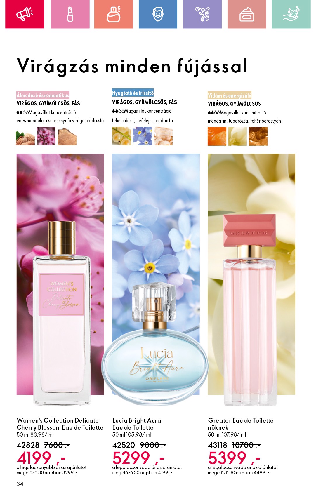 oriflame - Oriflame akciós újság, érvényes 08.17. - 09.06. - page: 34
