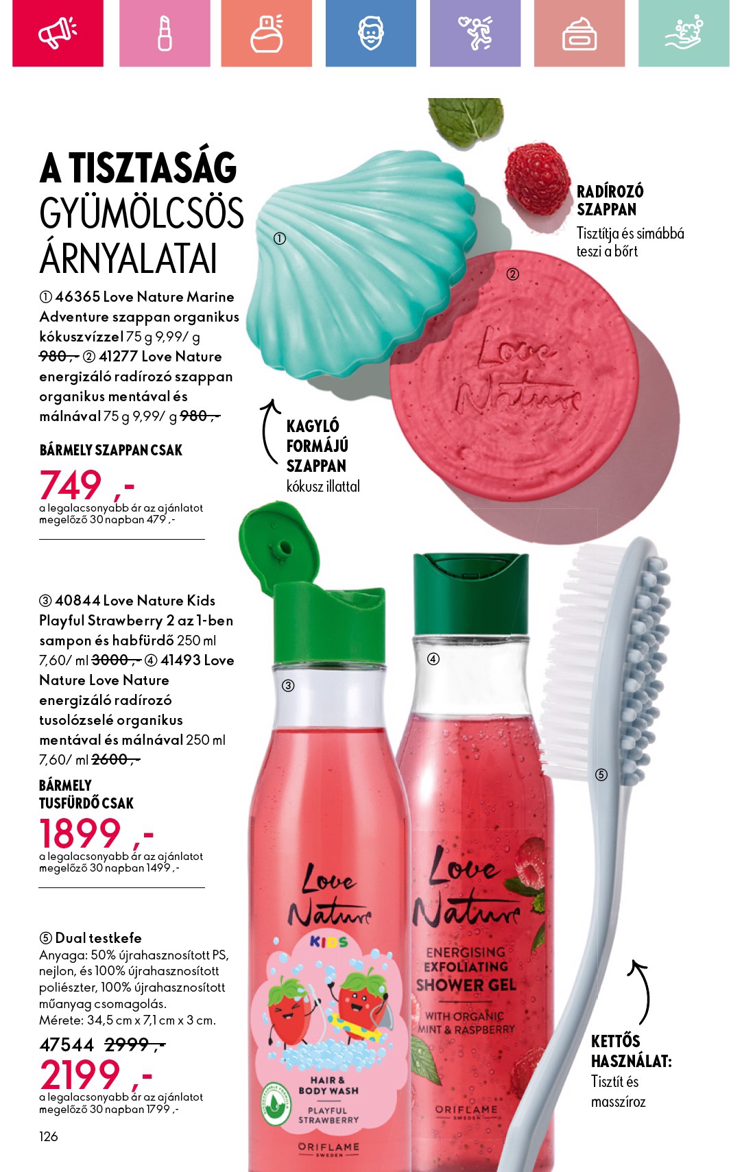 oriflame - Oriflame akciós újság, érvényes 08.17. - 09.06. - page: 126