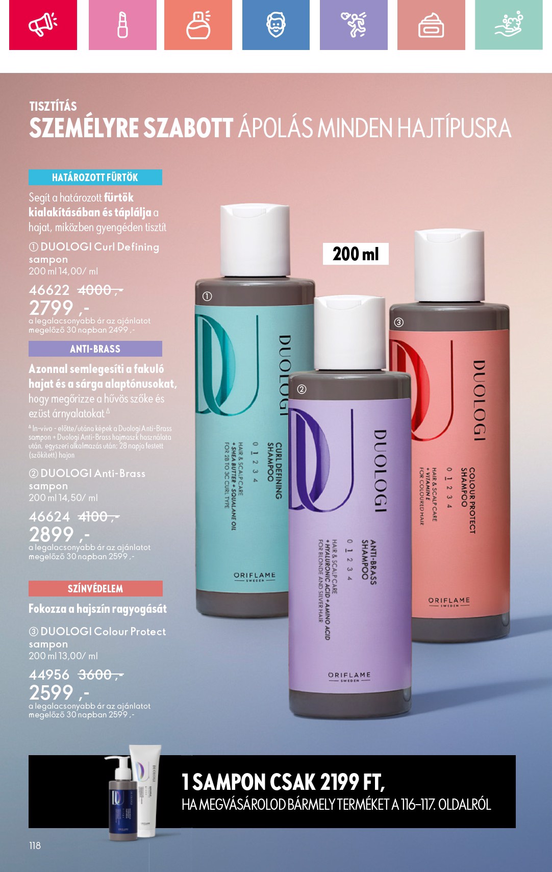 oriflame - Oriflame akciós újság, érvényes 08.17. - 09.06. - page: 118