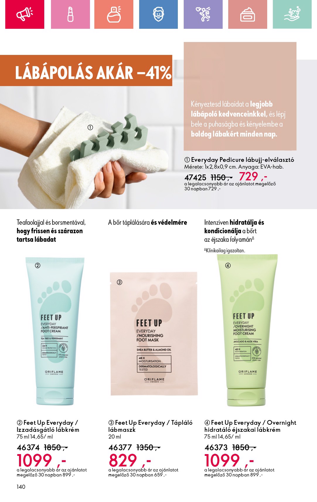 oriflame - Oriflame akciós újság, érvényes 08.17. - 09.06. - page: 140
