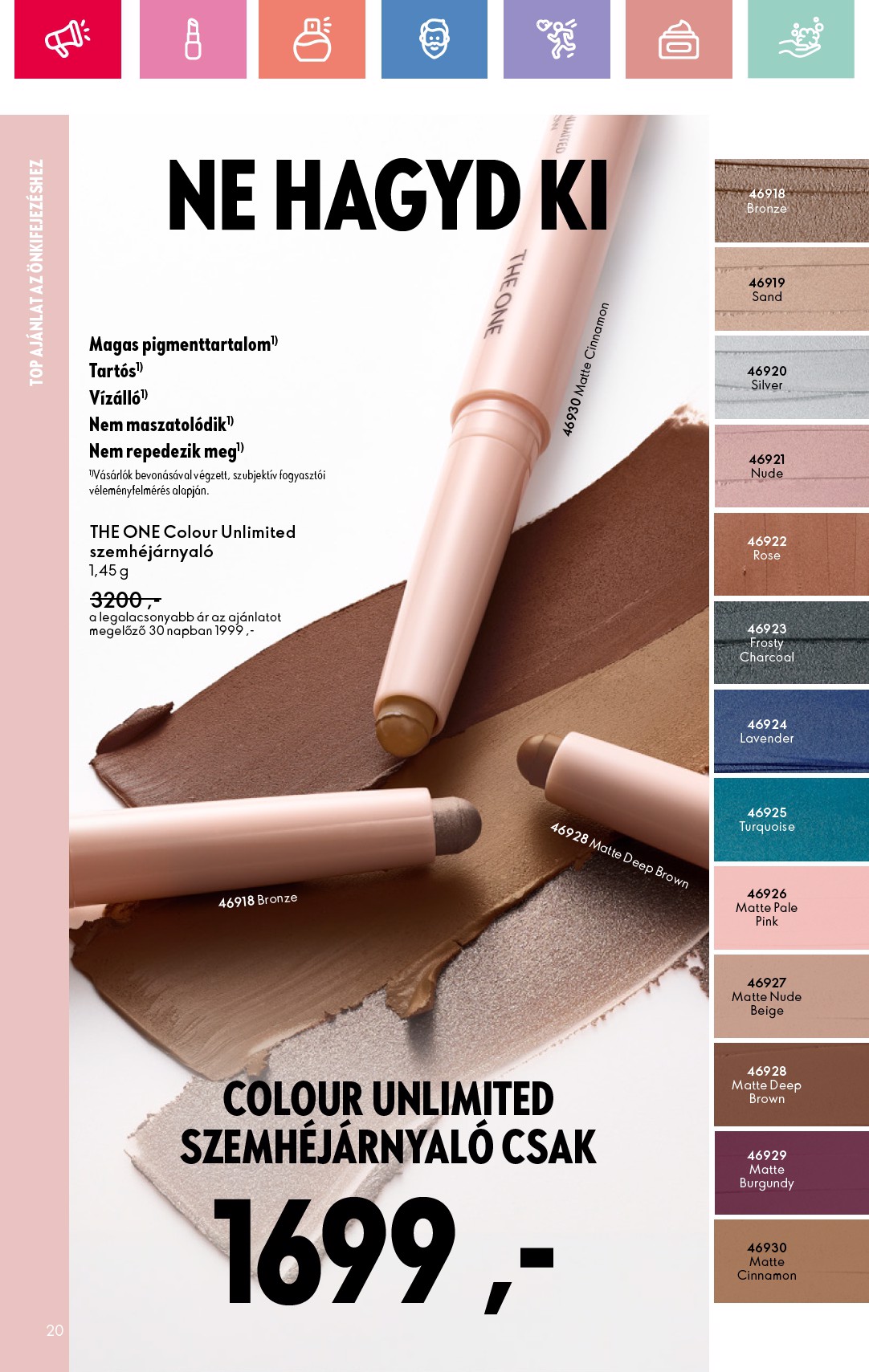 oriflame - Oriflame akciós újság, érvényes 08.17. - 09.06. - page: 20