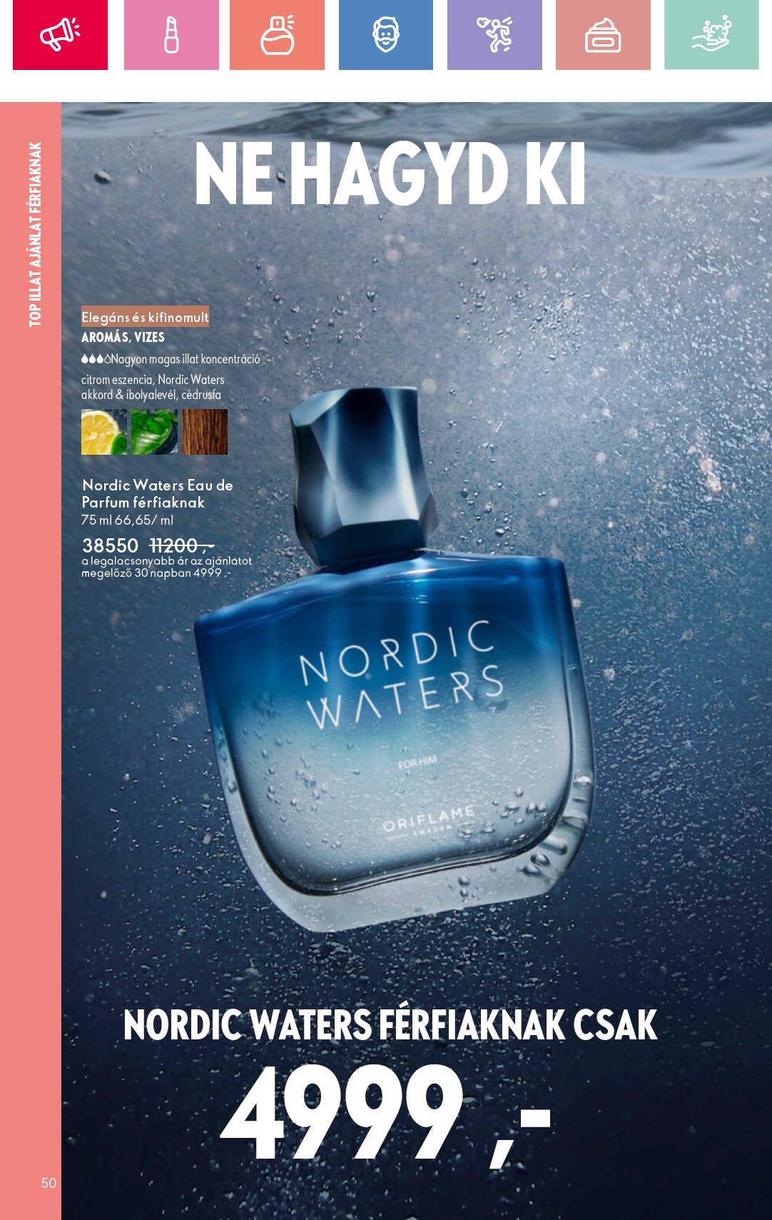 oriflame - Oriflame akciós újság, érvényes 08.17. - 09.06. - page: 50