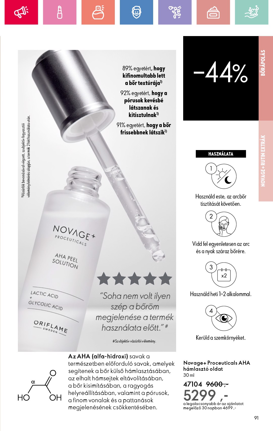 oriflame - Oriflame akciós újság, érvényes 08.17. - 09.06. - page: 91