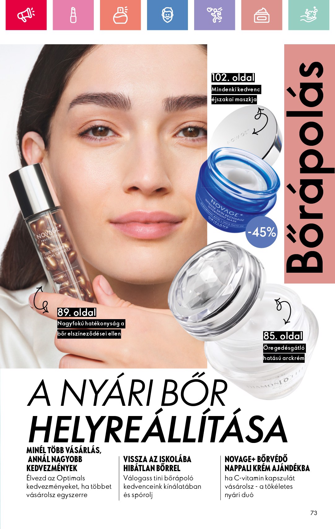oriflame - Oriflame akciós újság, érvényes 08.17. - 09.06. - page: 73