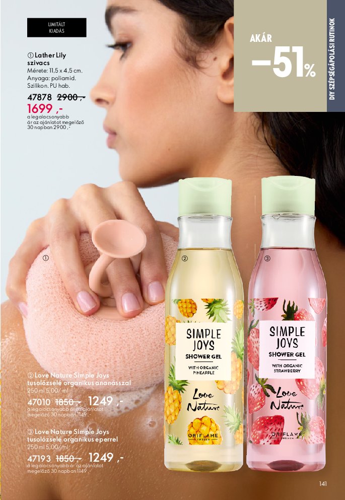 oriflame - Oriflame akciós újság, érvényes 09.07. - 09.30. - page: 141