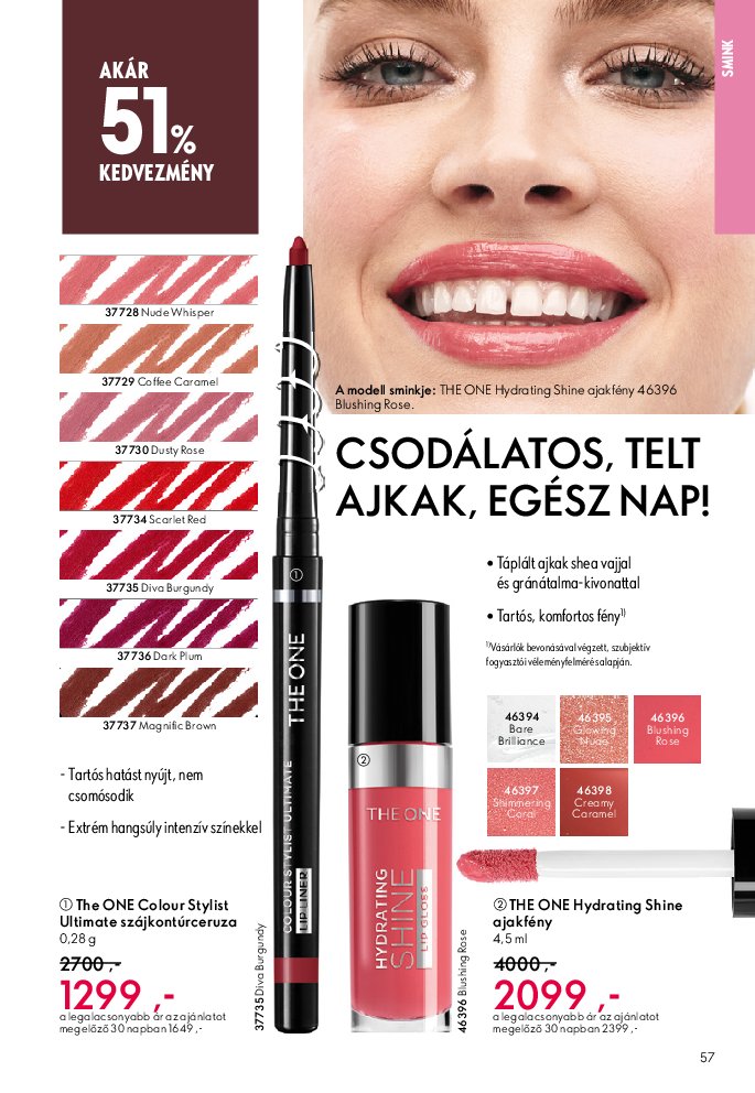 oriflame - Oriflame akciós újság, érvényes 09.07. - 09.30. - page: 57