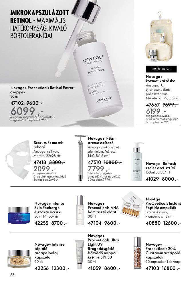 oriflame - Oriflame akciós újság, érvényes 09.07. - 09.30. - page: 38