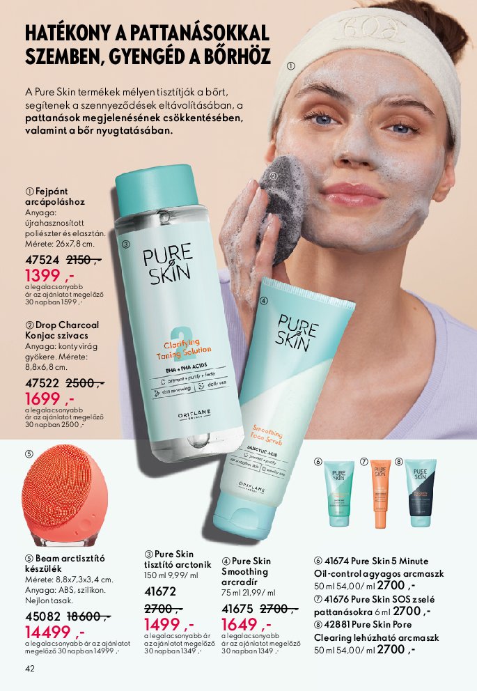 oriflame - Oriflame akciós újság, érvényes 09.07. - 09.30. - page: 42