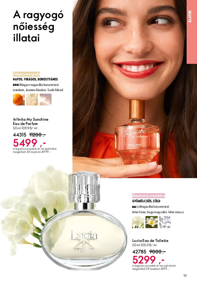 oriflame - Oriflame akciós újság, érvényes 09.07. - 09.30. - page: 91