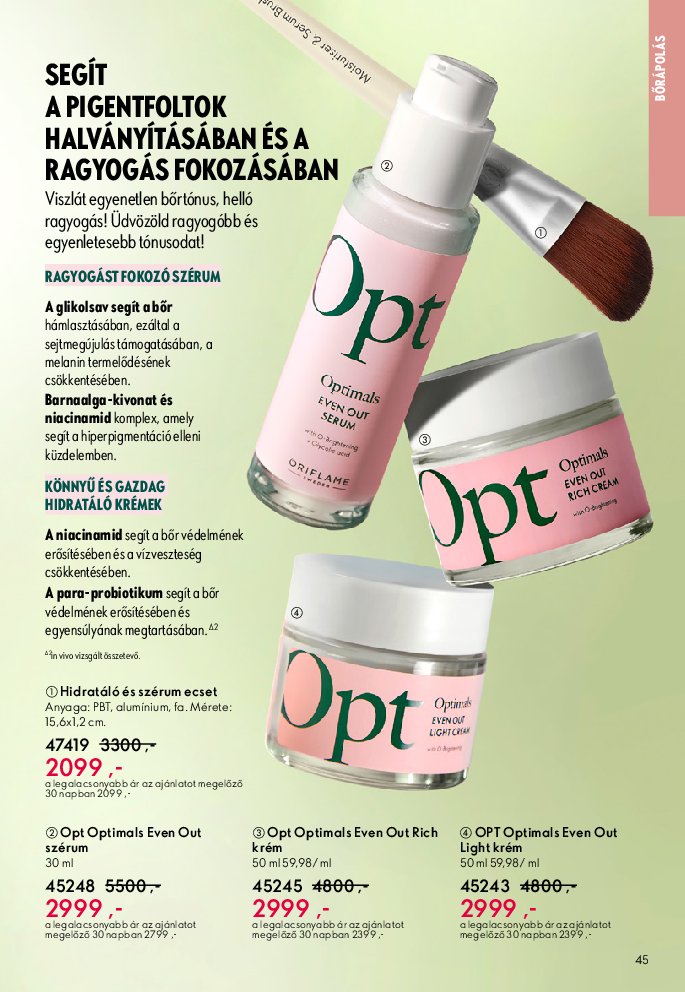 oriflame - Oriflame akciós újság, érvényes 09.07. - 09.30. - page: 45