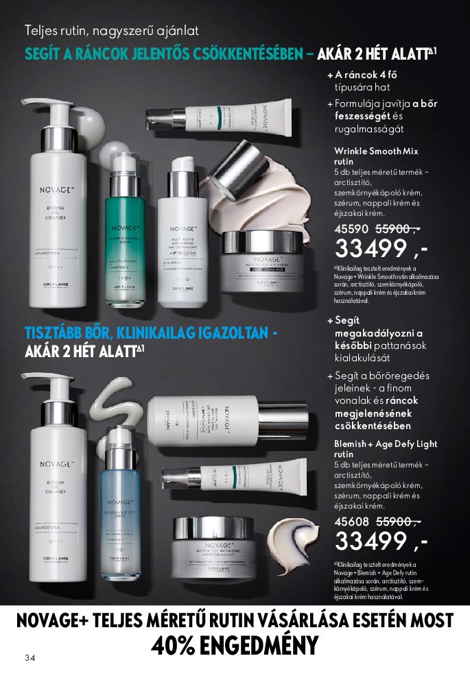oriflame - Oriflame akciós újság, érvényes 09.07. - 09.30. - page: 34