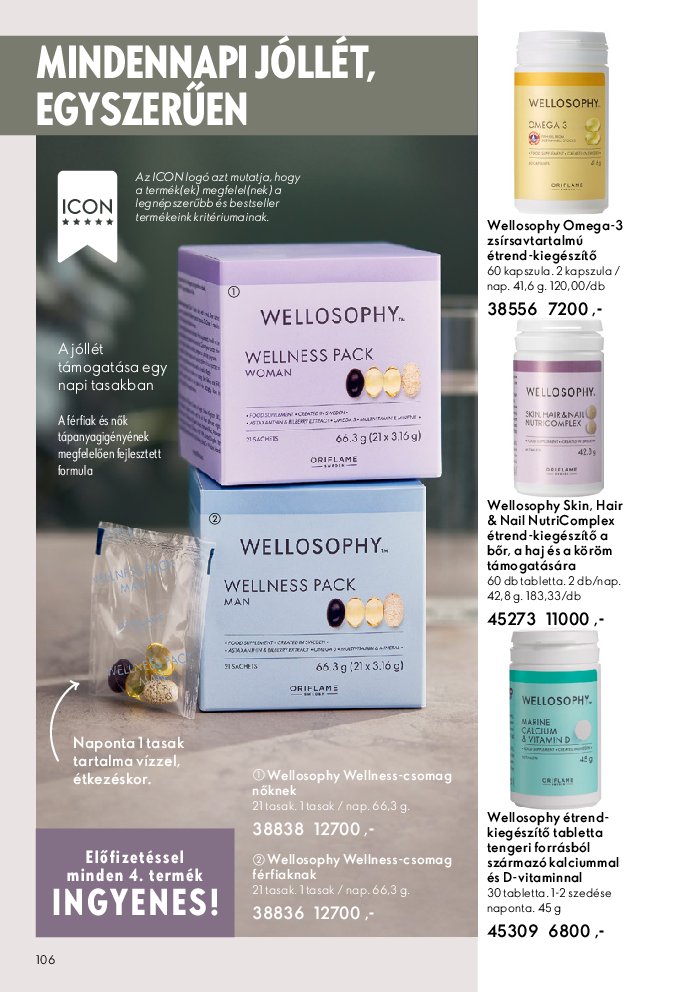 oriflame - Oriflame akciós újság, érvényes 09.07. - 09.30. - page: 106