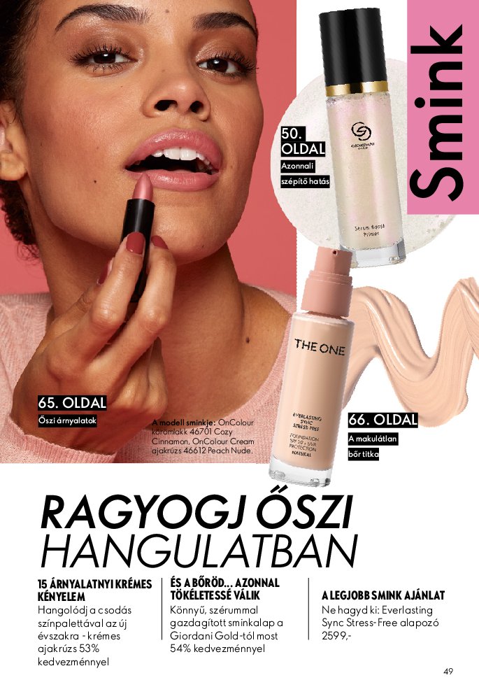 oriflame - Oriflame akciós újság, érvényes 09.07. - 09.30. - page: 49