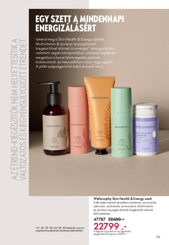 oriflame - Oriflame akciós újság, érvényes 09.07. - 09.30. - page: 113