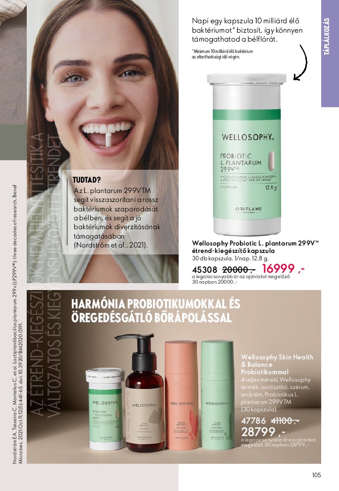 oriflame - Oriflame akciós újság, érvényes 09.07. - 09.30. - page: 105