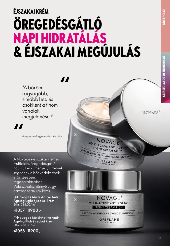 oriflame - Oriflame akciós újság, érvényes 09.07. - 09.30. - page: 33