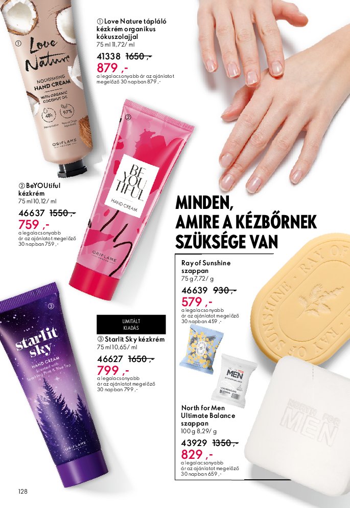 oriflame - Oriflame akciós újság, érvényes 09.07. - 09.30. - page: 128