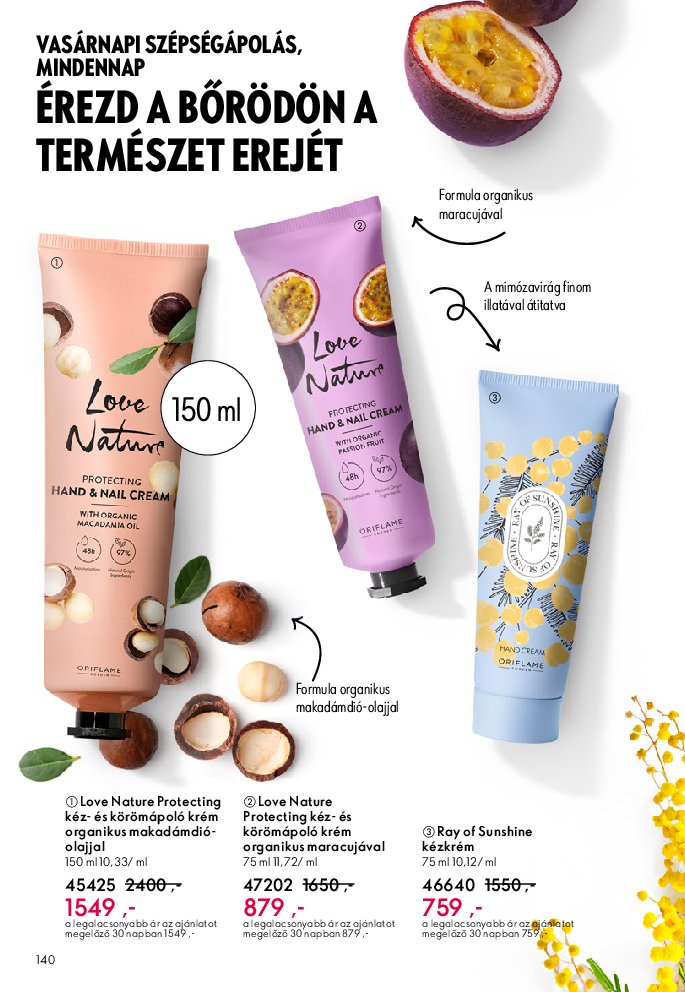 oriflame - Oriflame akciós újság, érvényes 09.07. - 09.30. - page: 140