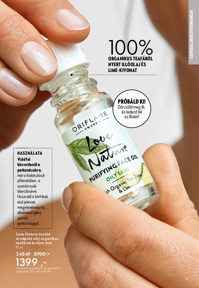 oriflame - Oriflame akciós újság, érvényes 09.07. - 09.30. - page: 21