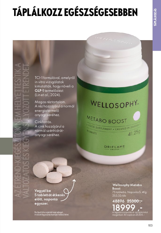 oriflame - Oriflame akciós újság, érvényes 09.07. - 09.30. - page: 103