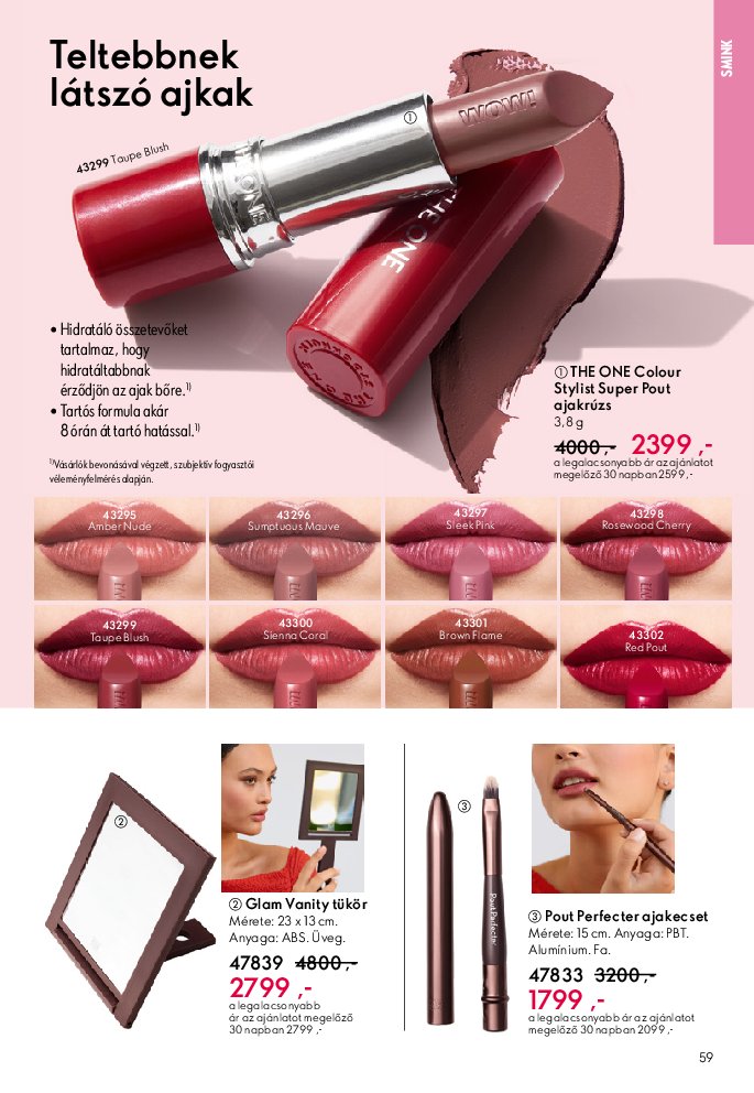 oriflame - Oriflame akciós újság, érvényes 09.07. - 09.30. - page: 59