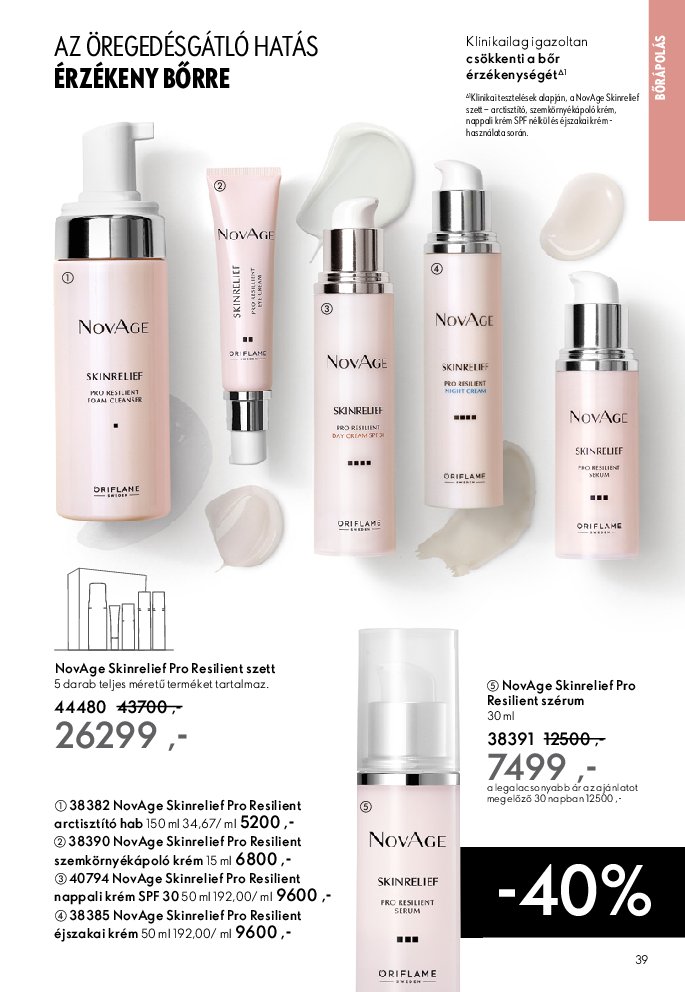 oriflame - Oriflame akciós újság, érvényes 09.07. - 09.30. - page: 39