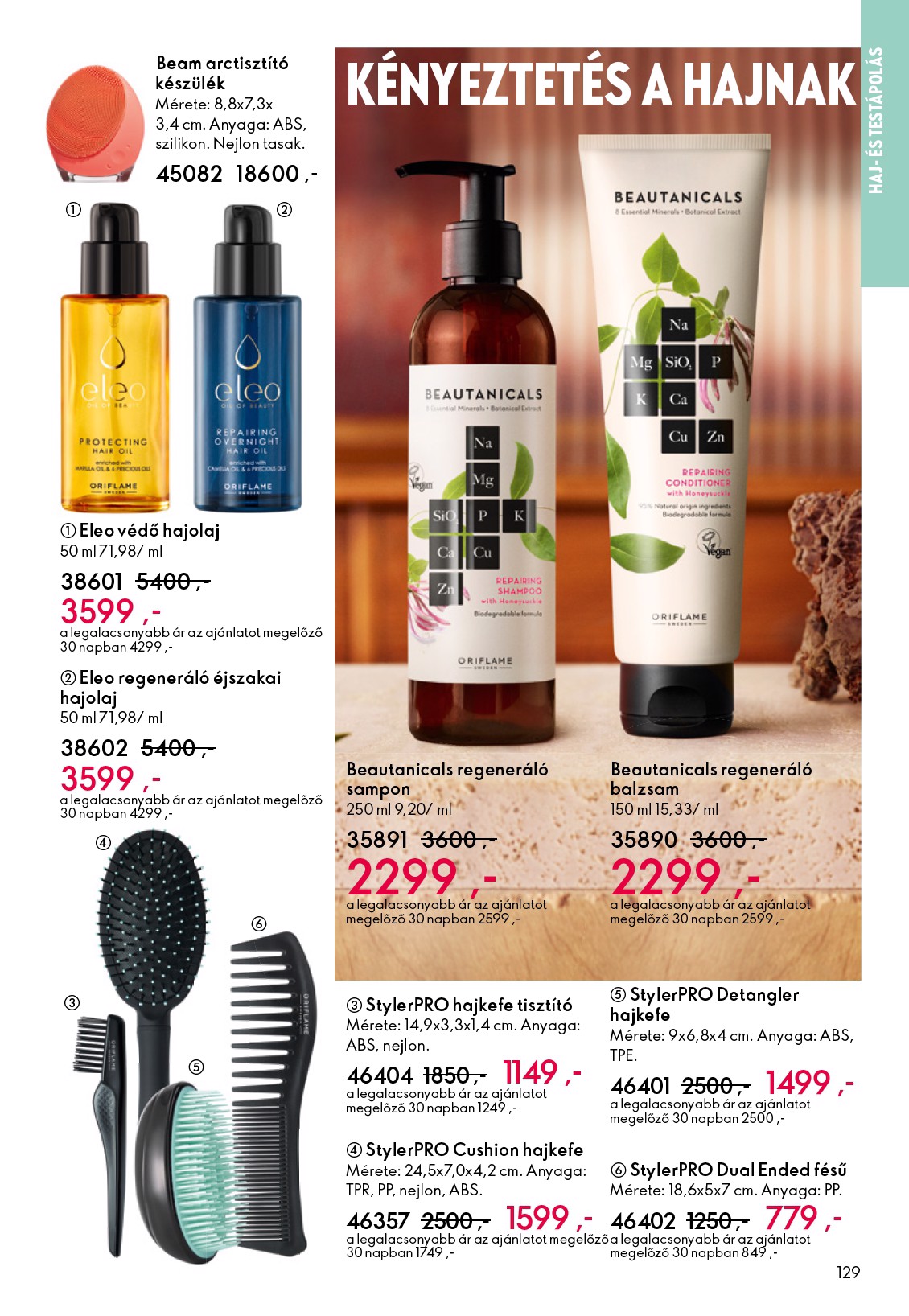 oriflame - Oriflame akciós újság, érvényes 10.01. - 10.21. - page: 129