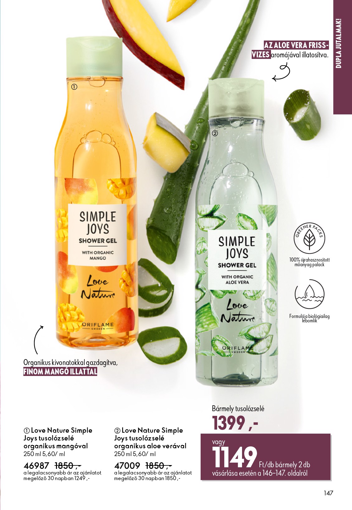 oriflame - Oriflame akciós újság, érvényes 10.01. - 10.21. - page: 147