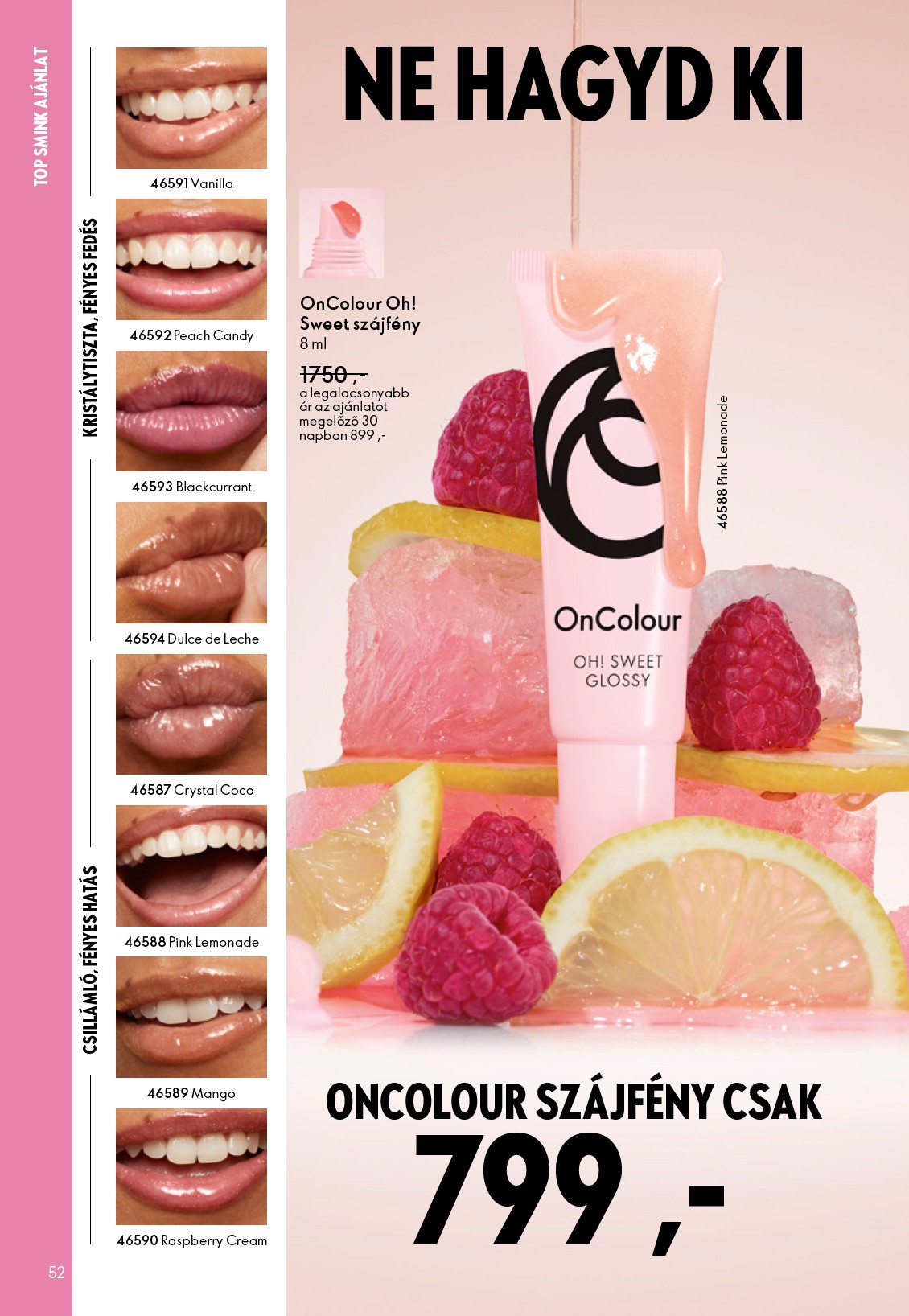 oriflame - Oriflame akciós újság, érvényes 10.01. - 10.21. - page: 52