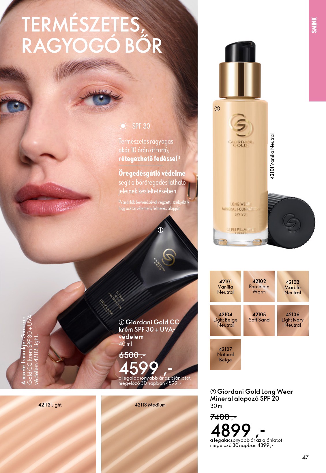oriflame - Oriflame akciós újság, érvényes 10.01. - 10.21. - page: 47