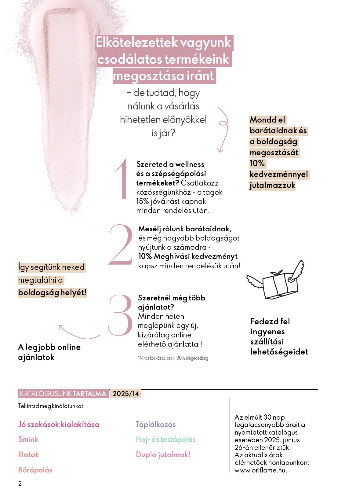 oriflame - Oriflame akciós újság, érvényes 10.01. - 10.21. - page: 2