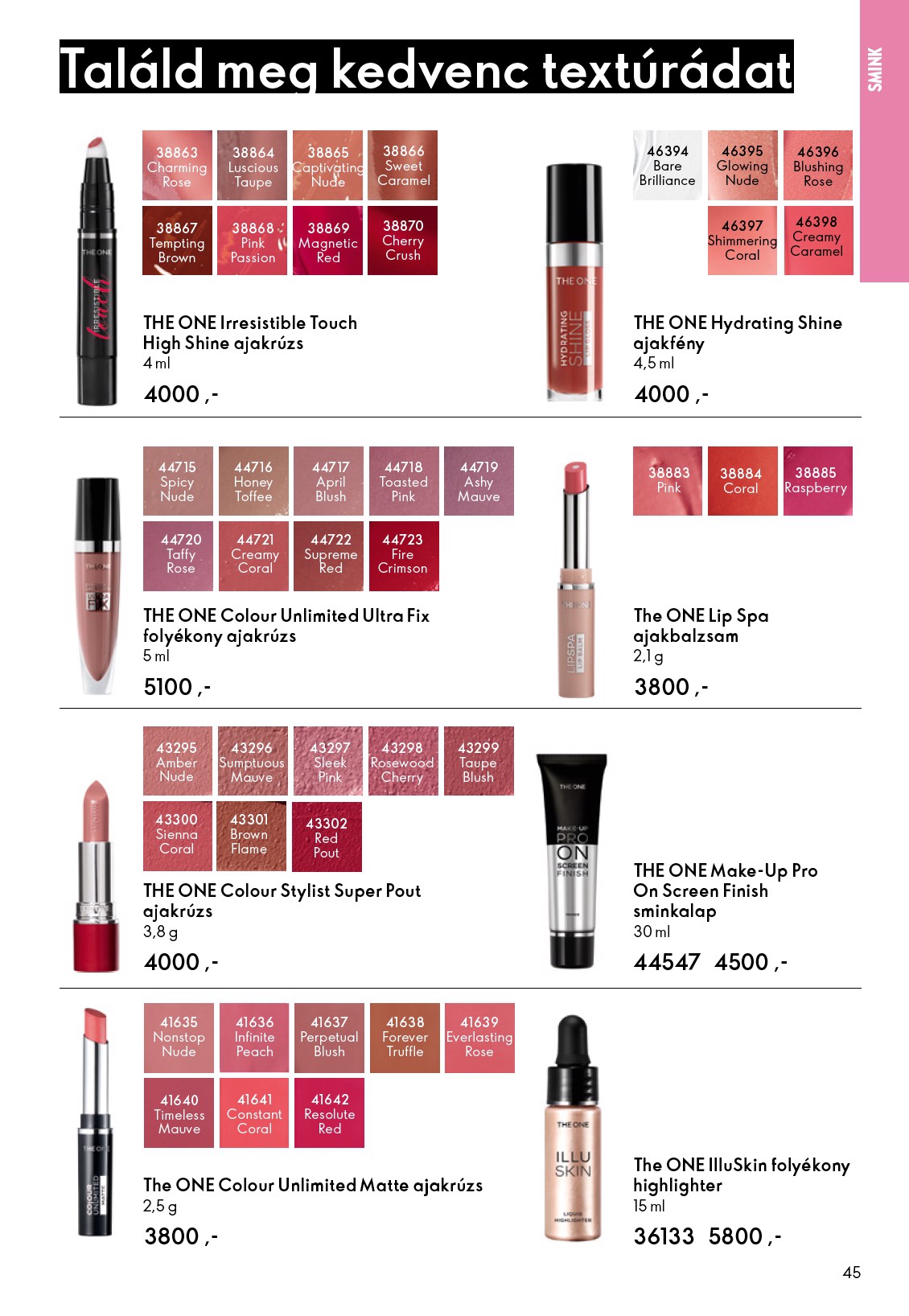 oriflame - Oriflame akciós újság, érvényes 10.01. - 10.21. - page: 45