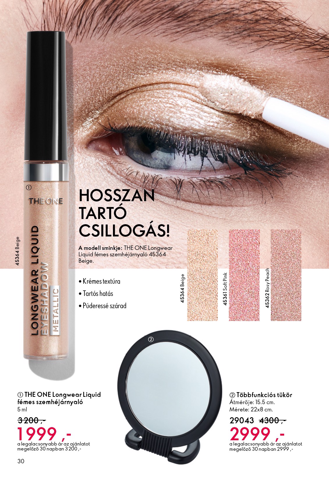 oriflame - Oriflame akciós újság, érvényes 10.22. - 11.11. - page: 30