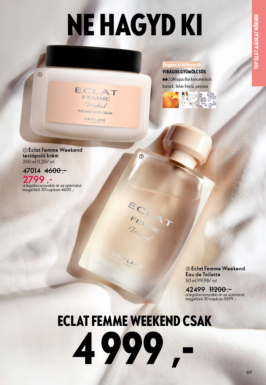 oriflame - Oriflame akciós újság, érvényes 10.22. - 11.11. - page: 69