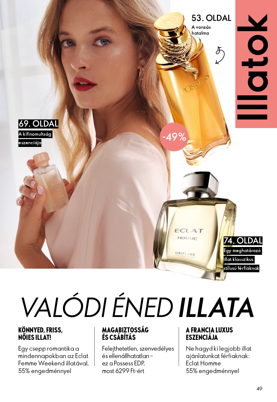 oriflame - Oriflame akciós újság, érvényes 10.22. - 11.11. - page: 49