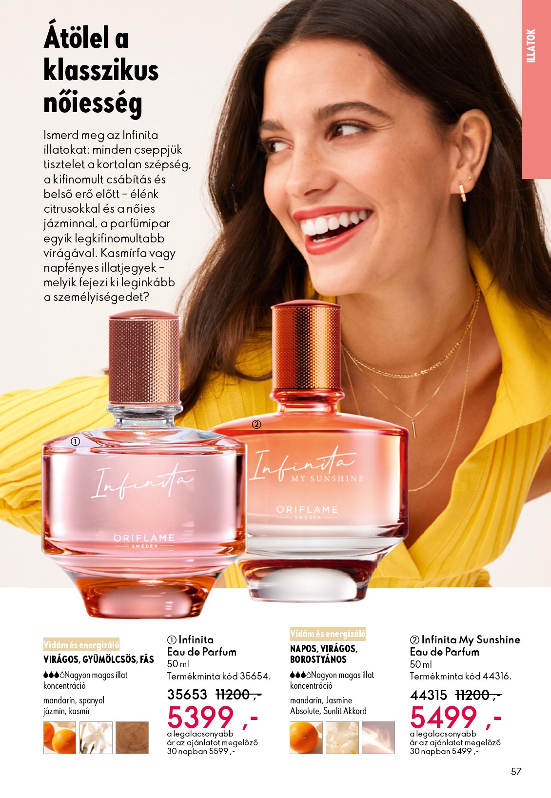 oriflame - Oriflame akciós újság, érvényes 10.22. - 11.11. - page: 57