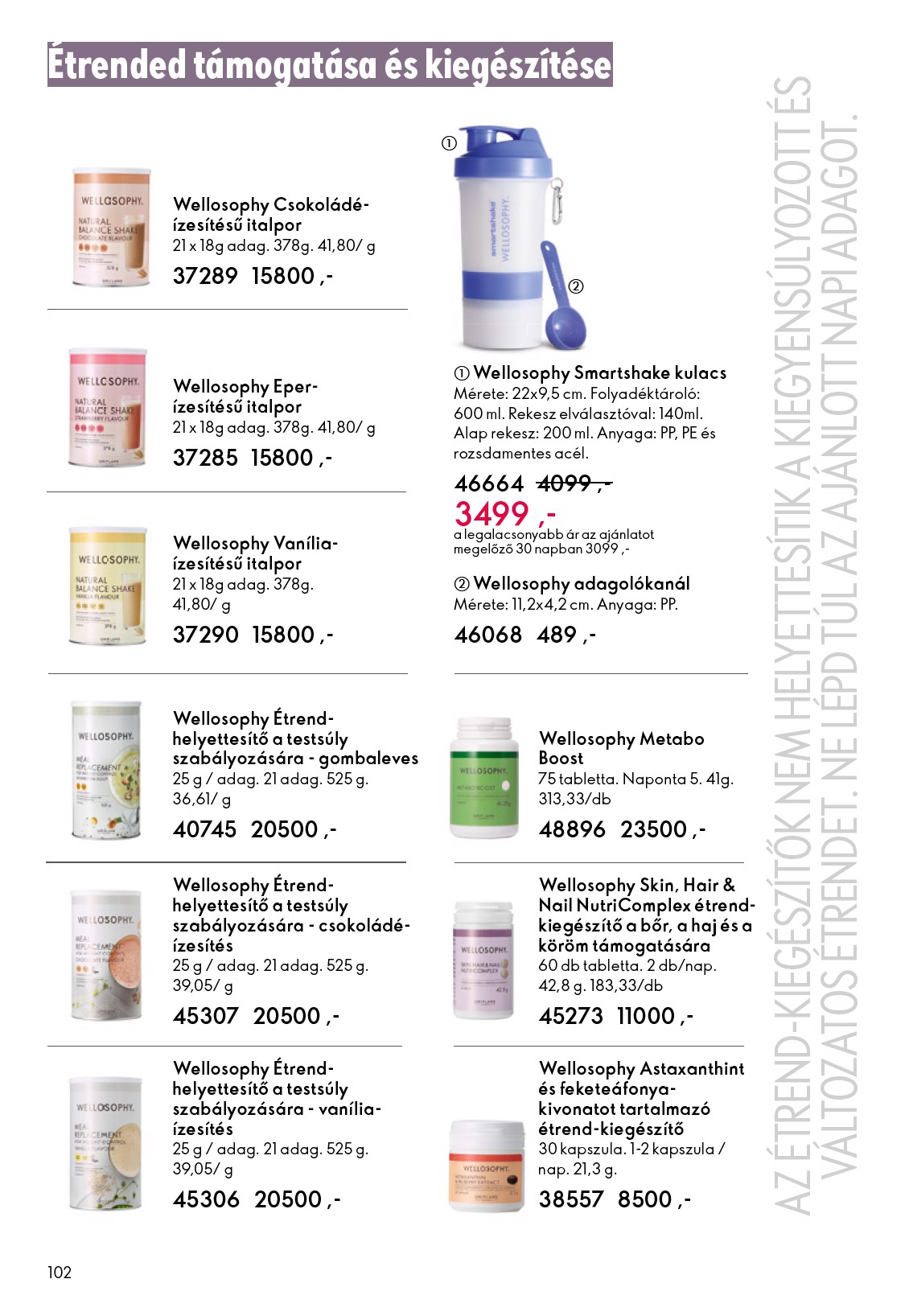 oriflame - Oriflame akciós újság, érvényes 10.22. - 11.11. - page: 102