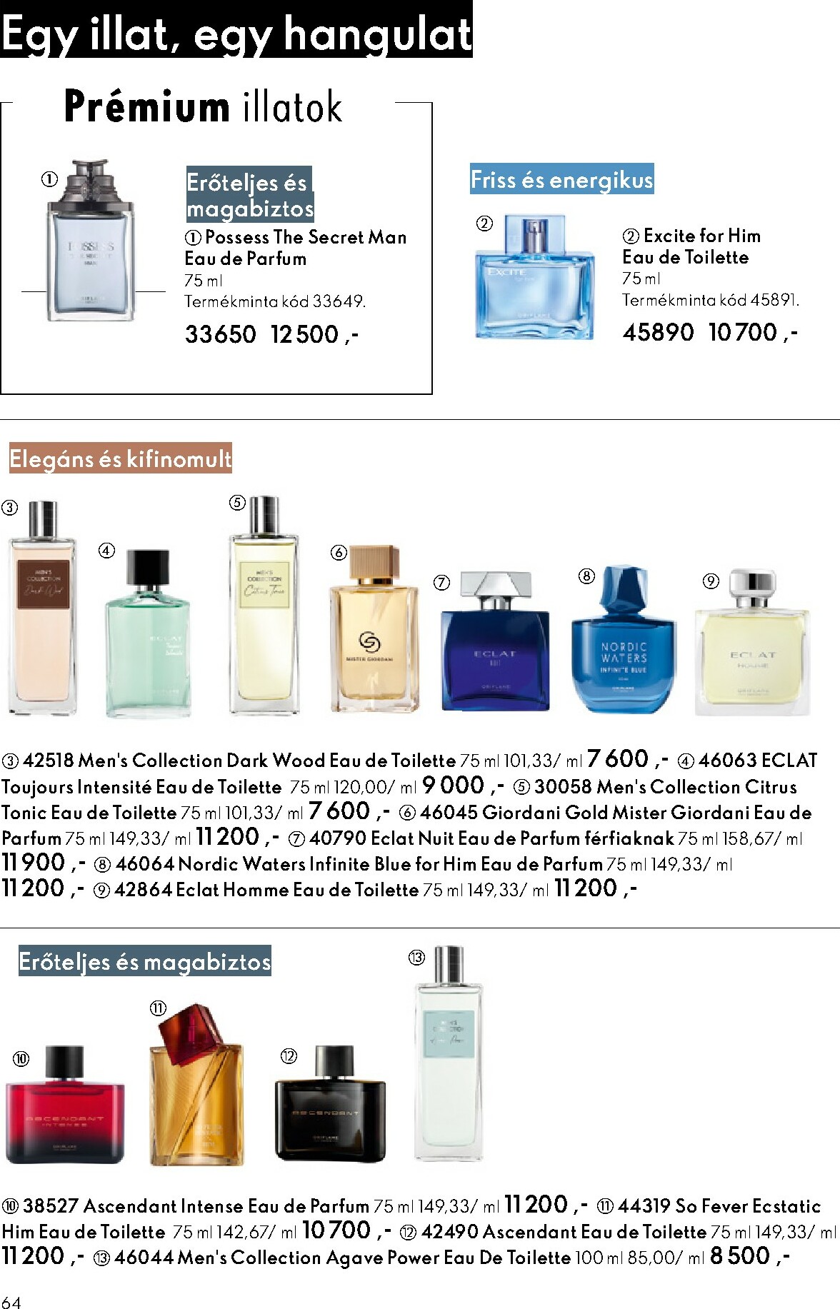 oriflame - Oriflame akciós újság, érvényes 11.12. - 12.02. - page: 64