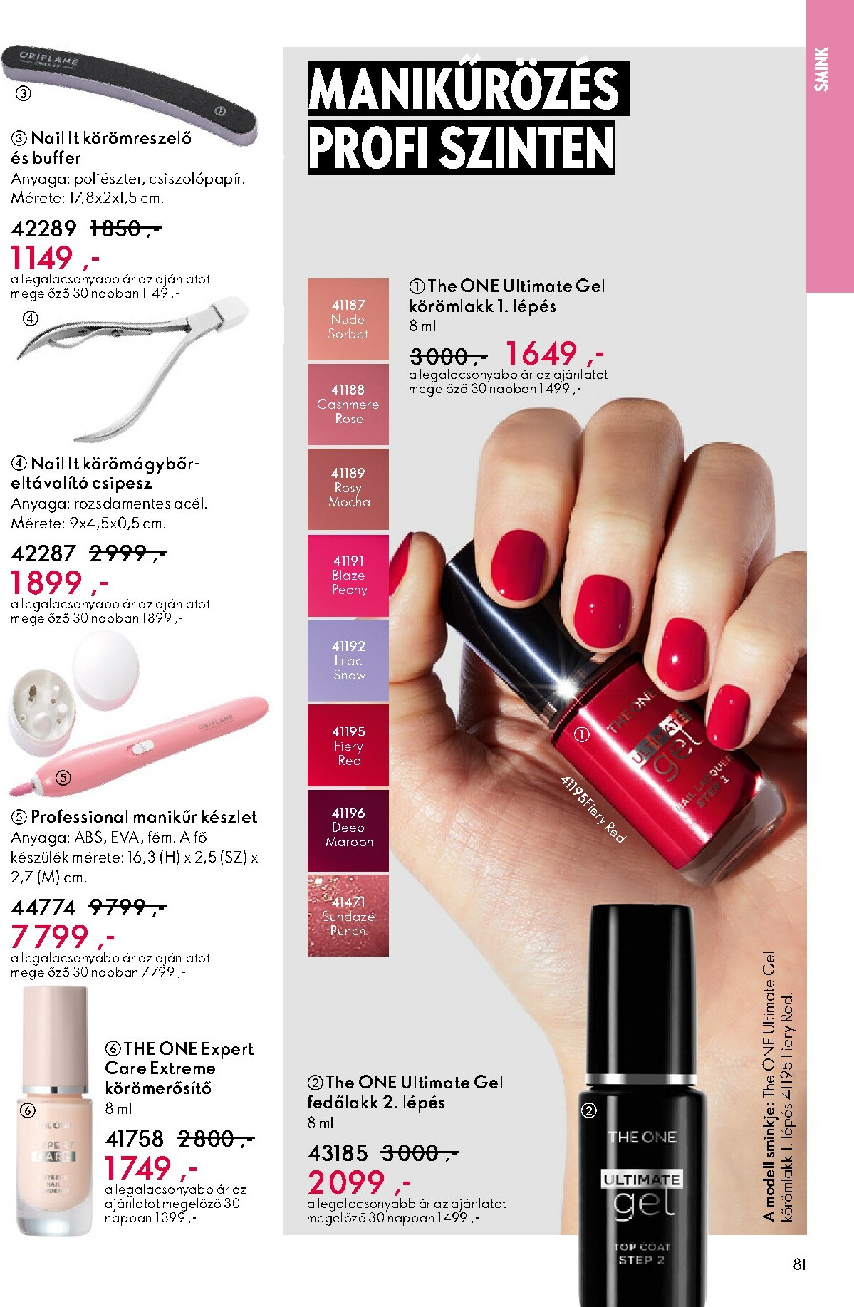 oriflame - Oriflame akciós újság, érvényes 11.12. - 12.02. - page: 81